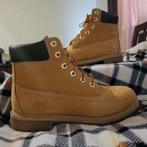MEN'S TIMBERLAND 6 INCH PREMIUM WATERPROOF BOOTS